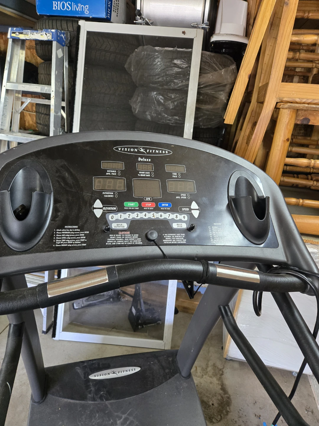 Vision Fitness Deluxe Treadmill