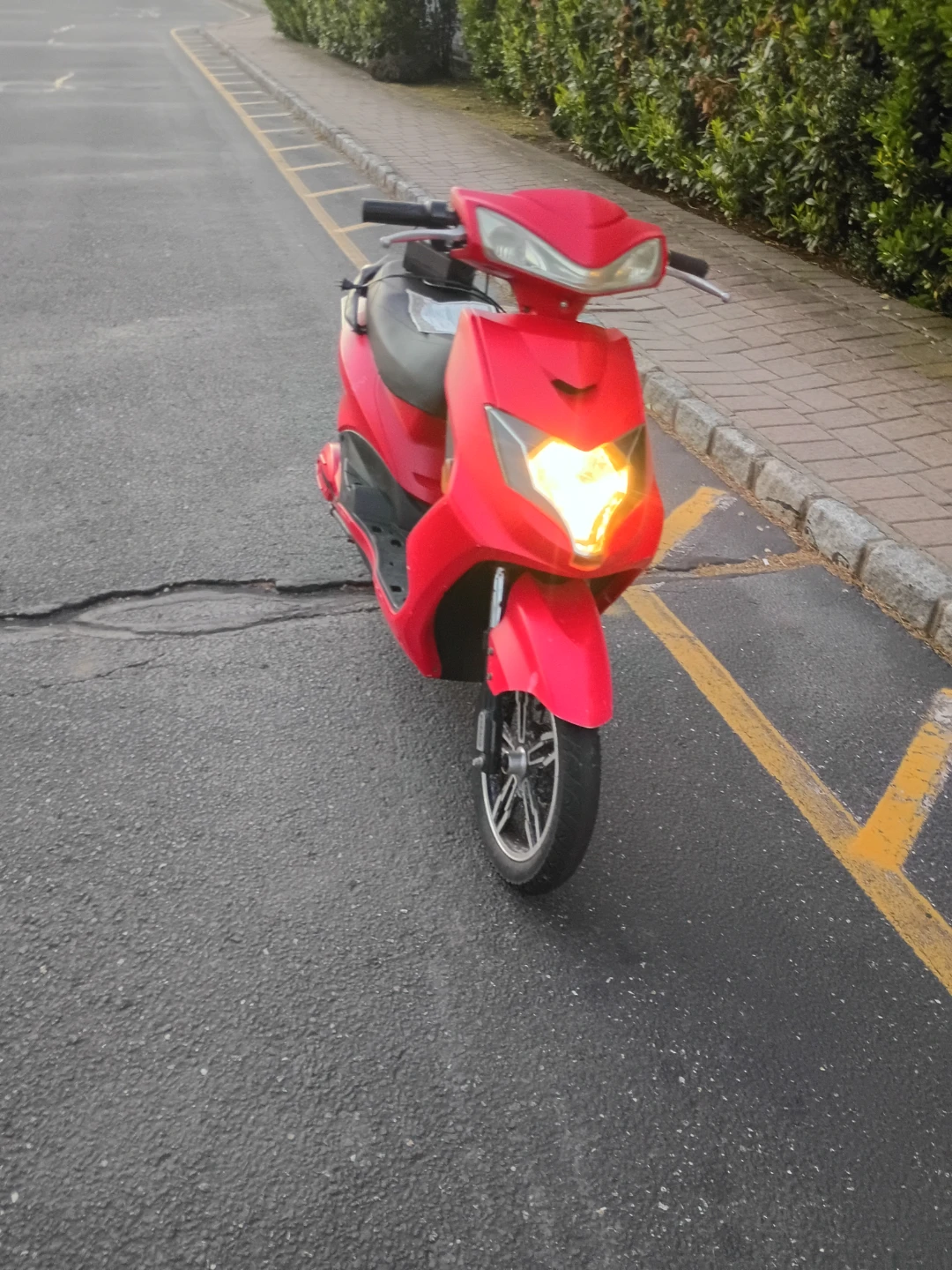 Red Electric Scooter with Charger - photo 5