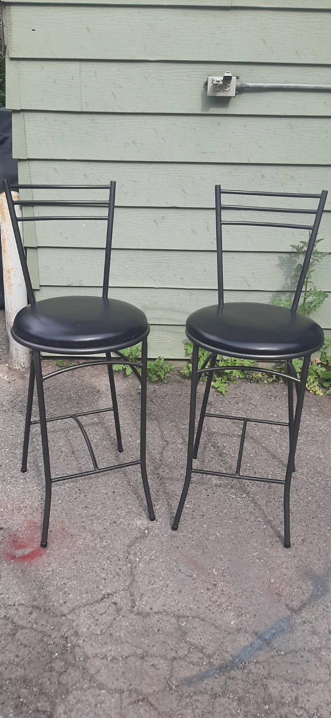 Pair Of Nordesign Bar Height Stools READ DESCRIPTION ON SIZE