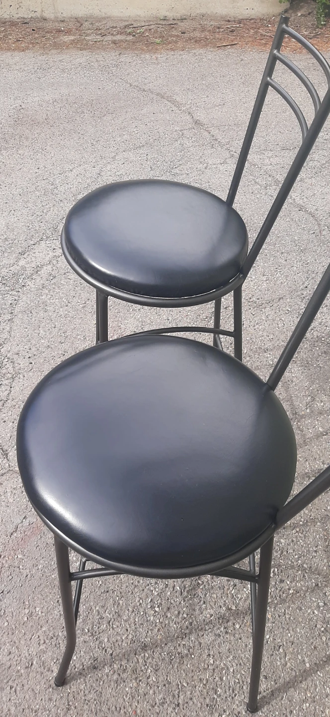 Pair Of Nordesign Bar Height Stools READ DESCRIPTION ON SIZE - photo 2