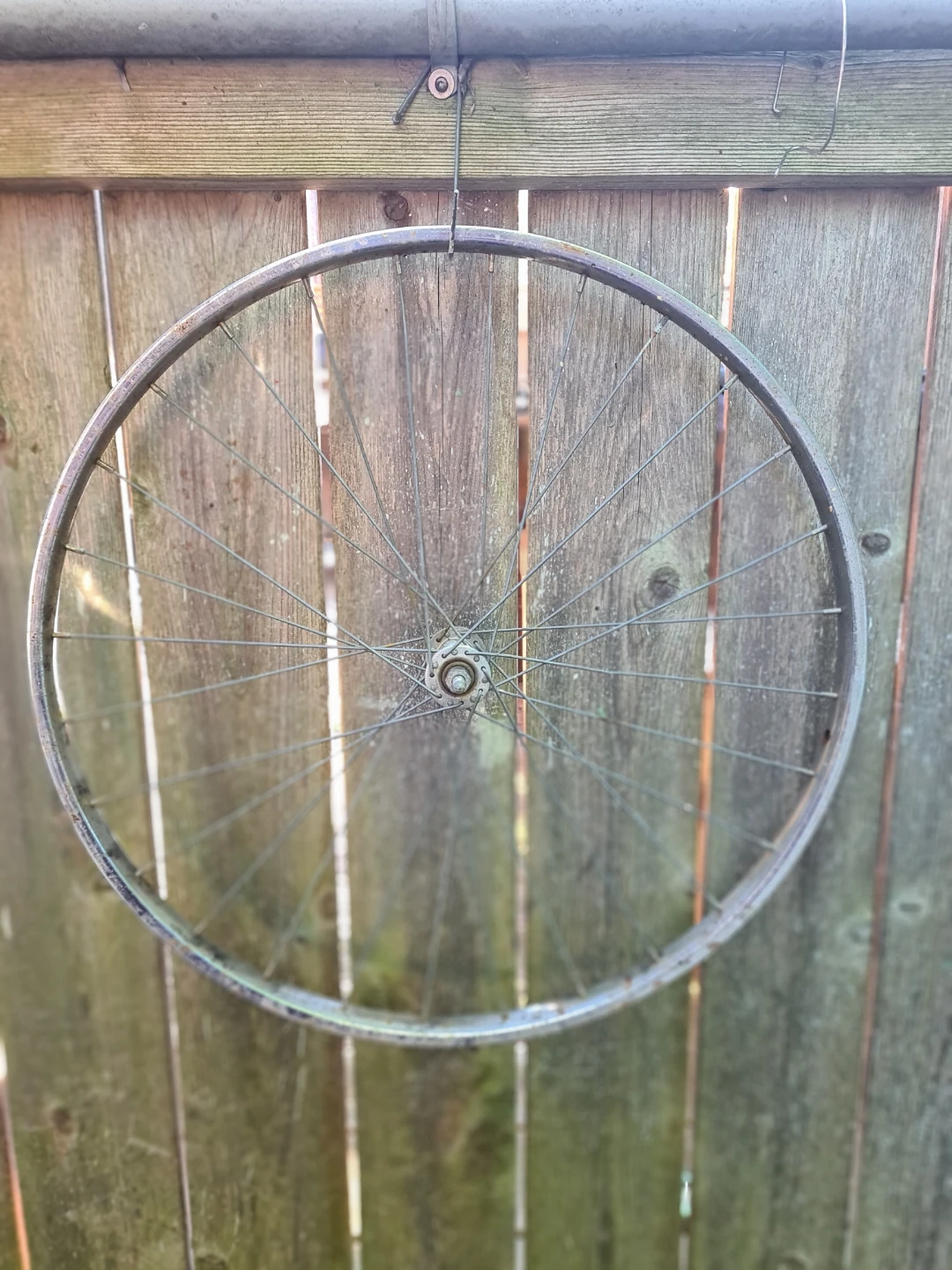 Vintage Bicycle Wheel Rim