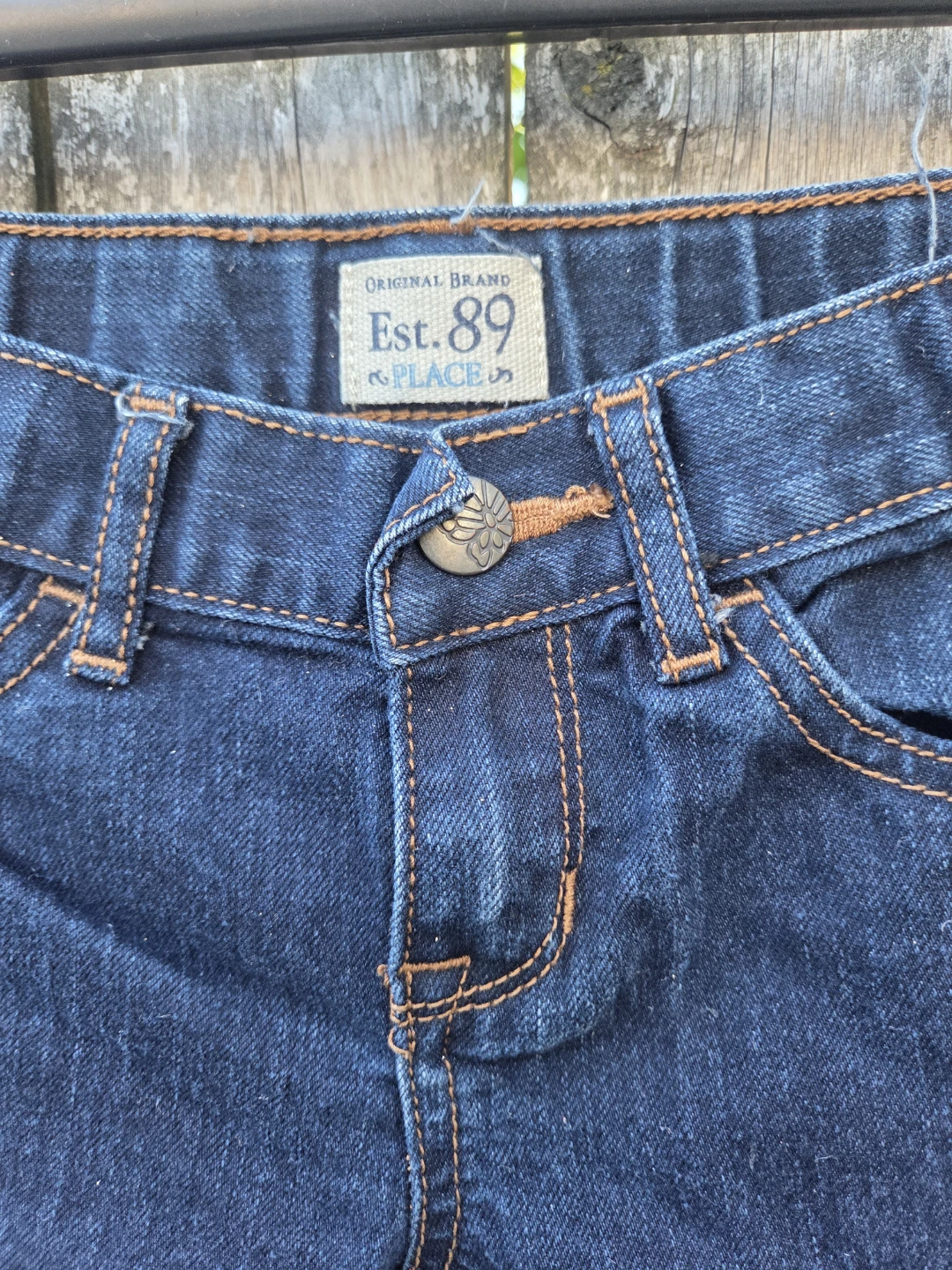 The Children's Place "Est. 89" Skinny Jeans Size 6x/7 - photo 2