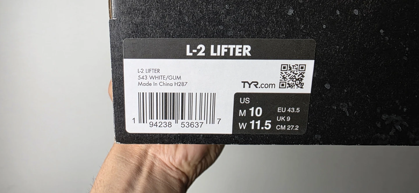 TYR L-2 Lifter Shoes size 10 us - photo 3