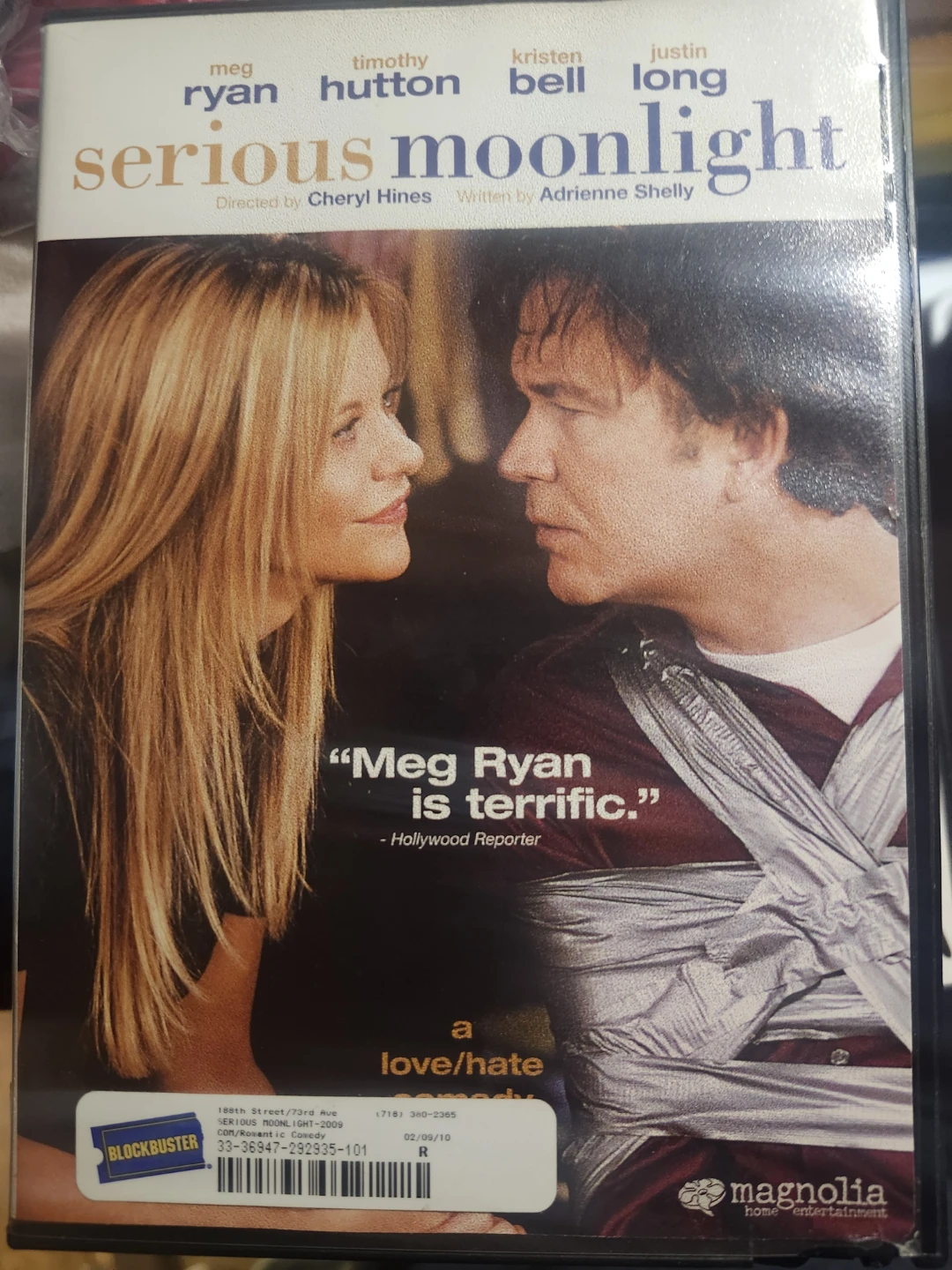 Serious Moonlight DVD (2009)
