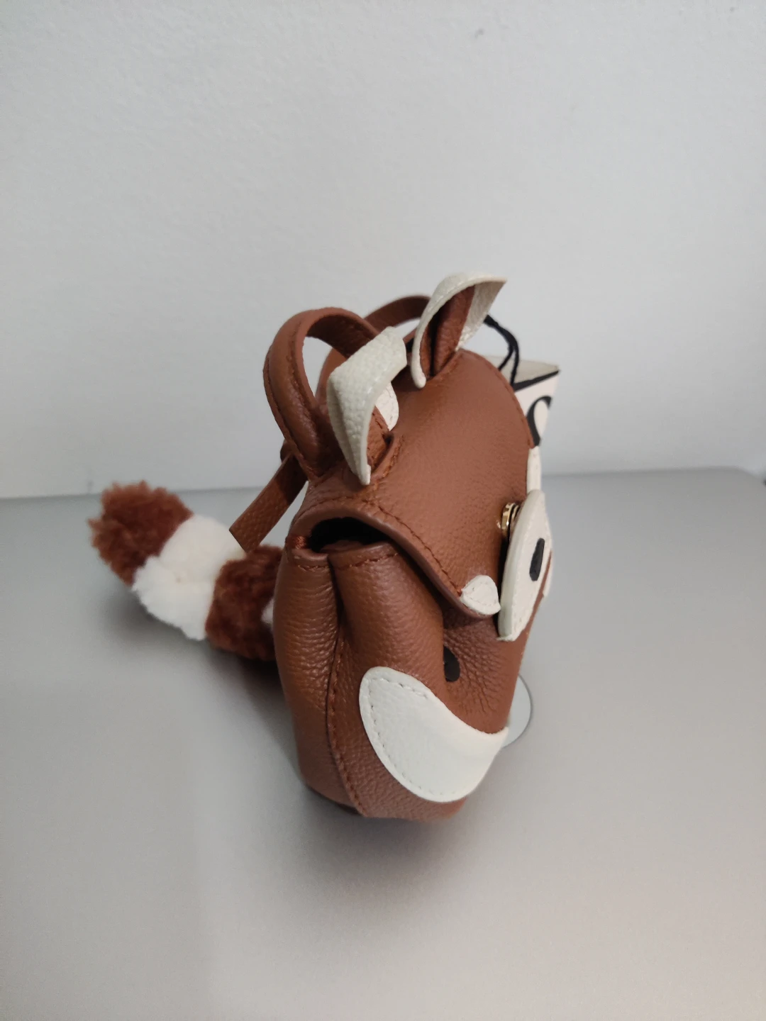 Polène Red Panda Mini Backpack Charm - photo 2