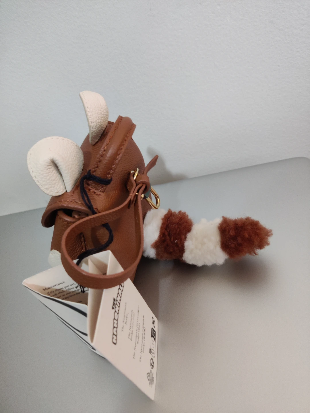 Polène Red Panda Mini Backpack Charm - photo 4