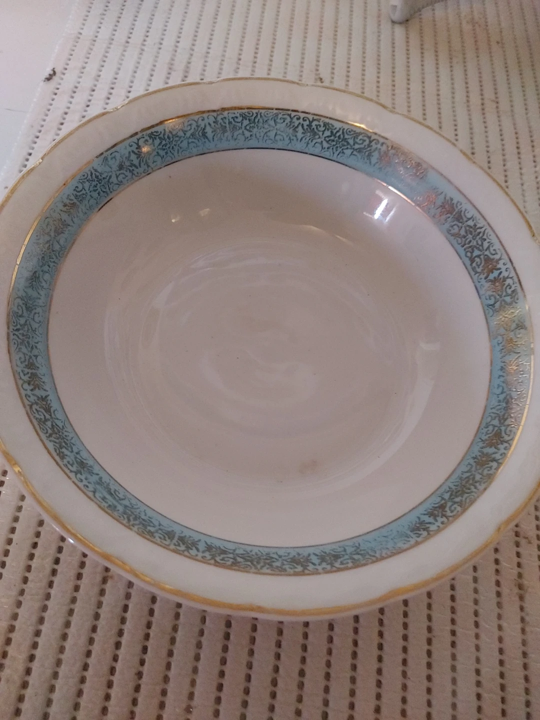 Vintage porcelain serving Bowl