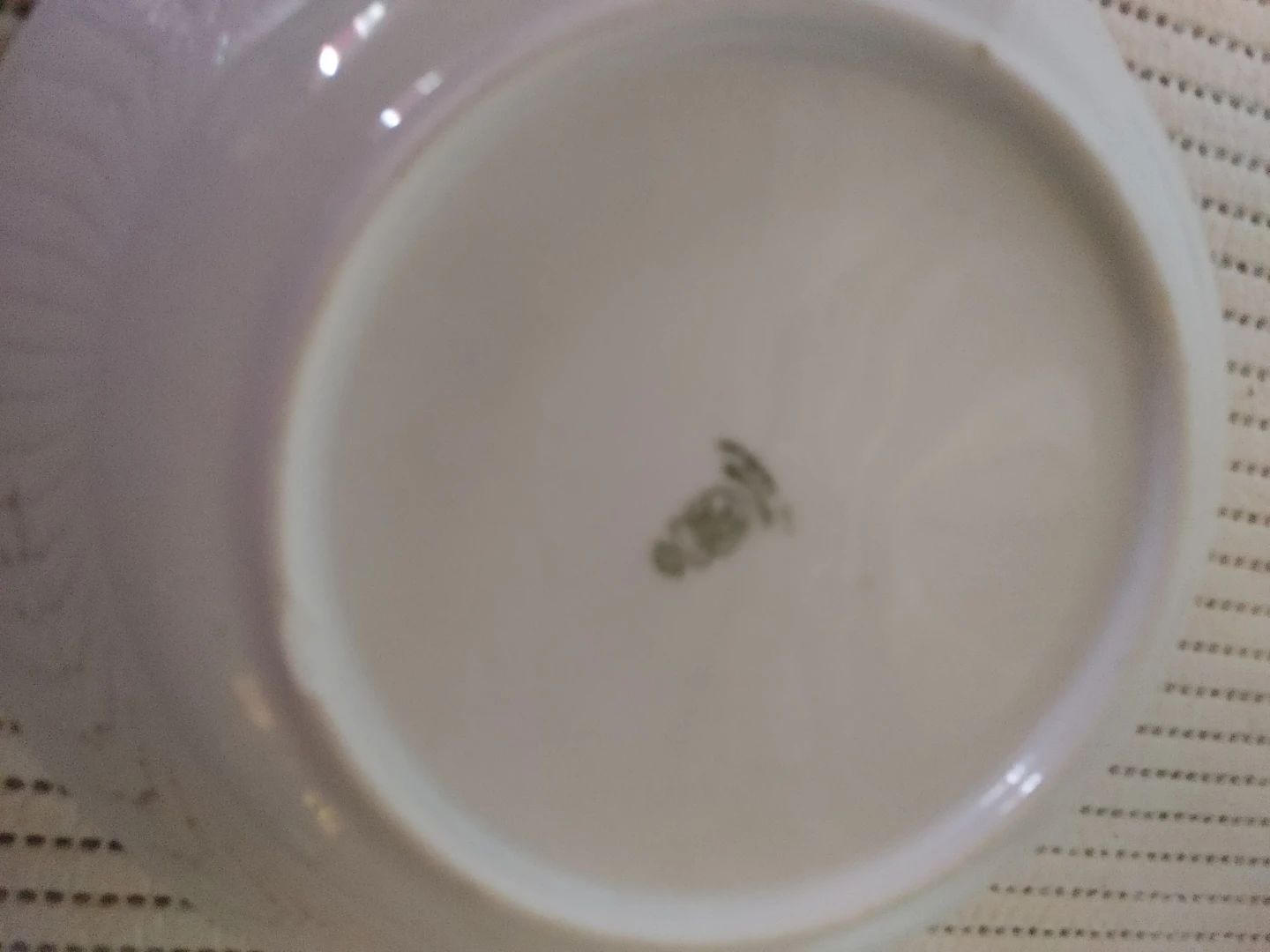 Vintage porcelain serving Bowl - photo 2
