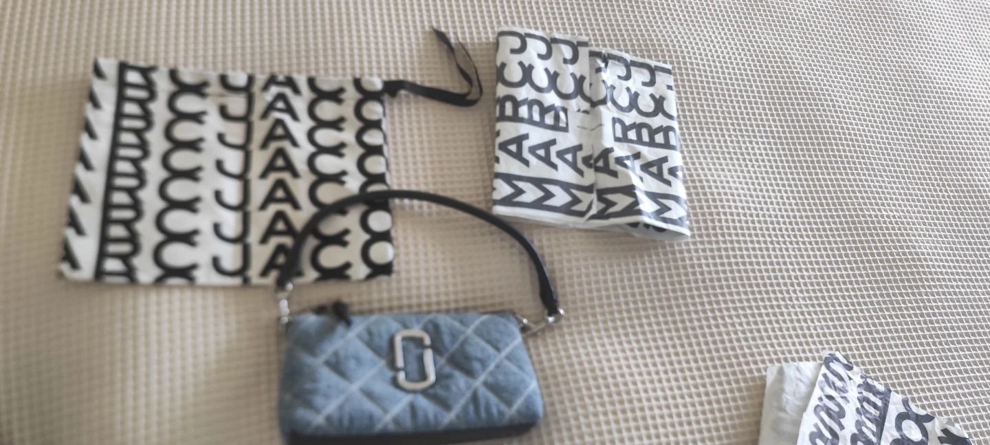Marc Jacobs Quilted Denim Shoulder Bag - photo 2