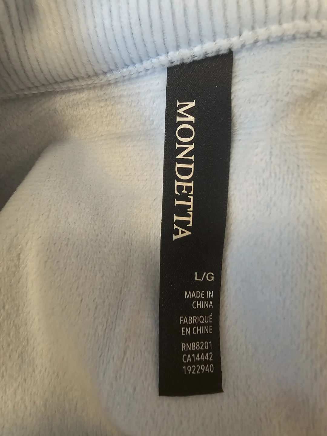 Blue Mondetta Women's Cropped Couduroy Textured Top - photo 3