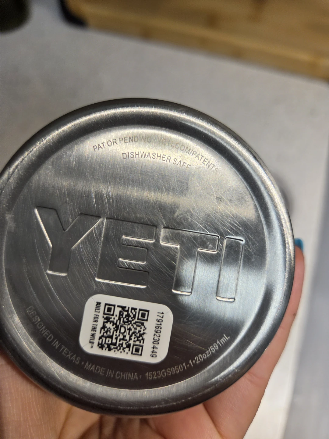 Yeti Rambler Tumbler 20oz Gray - photo 3