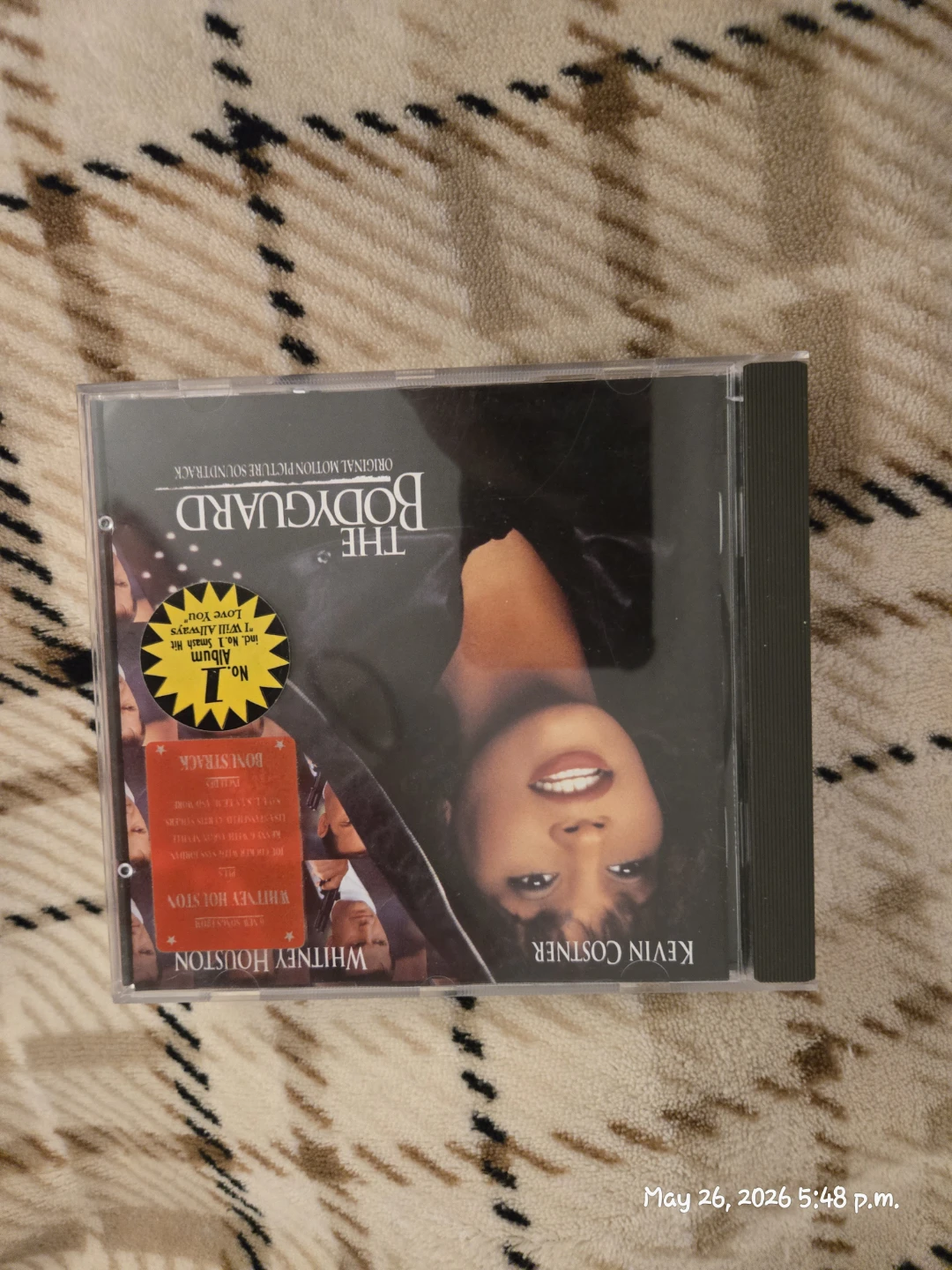 The Bodyguard Original Soundtrack Album CD