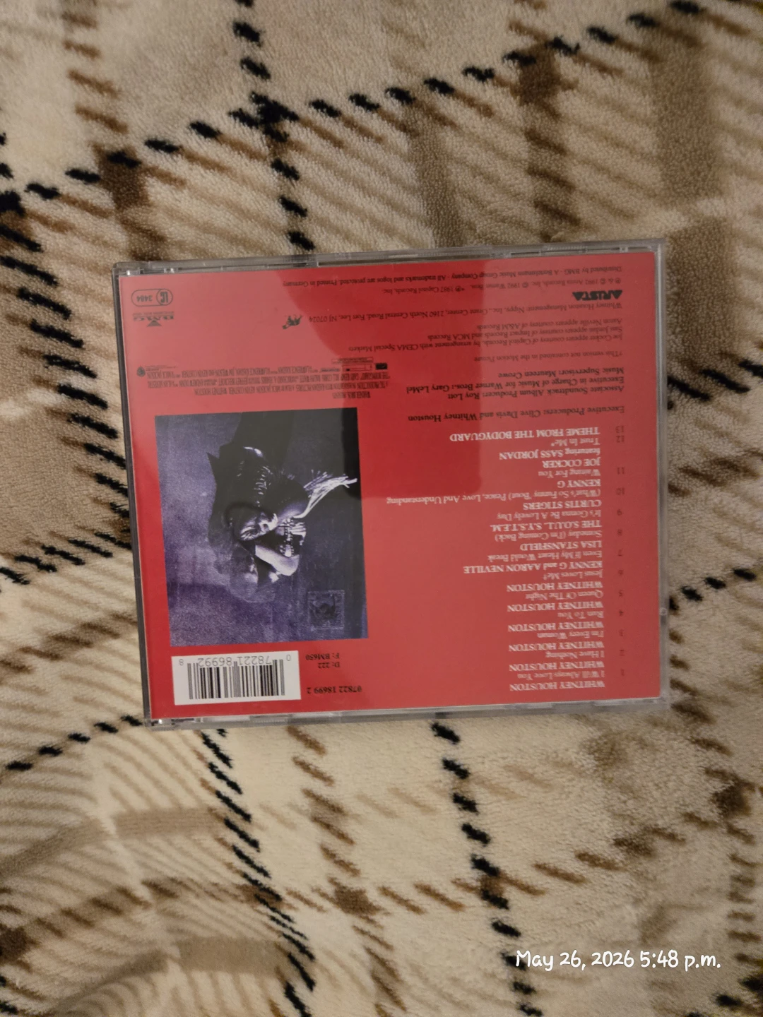 The Bodyguard Original Soundtrack Album CD - photo 3