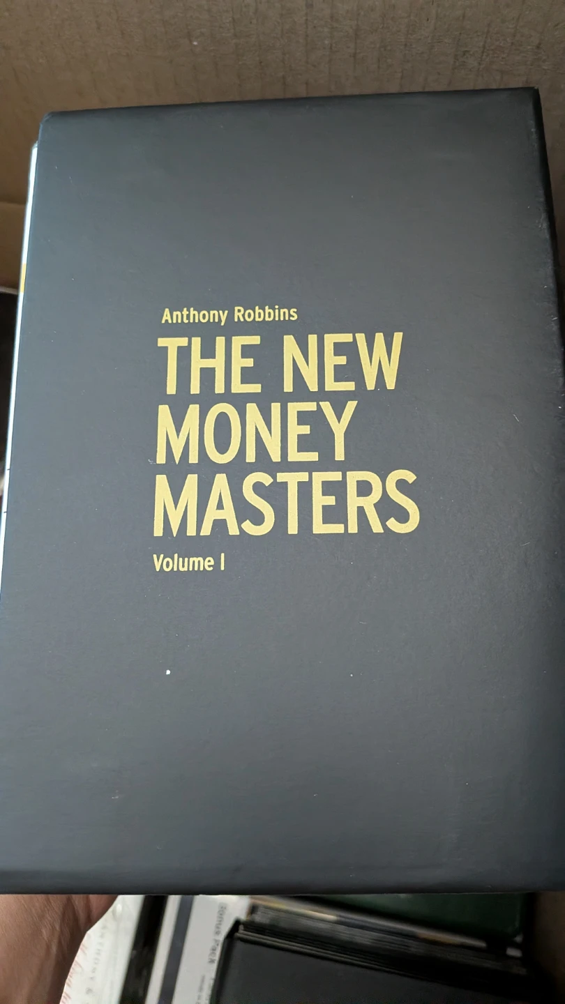 Anthony Robbins "The New Money Masters" Audiobook Collection