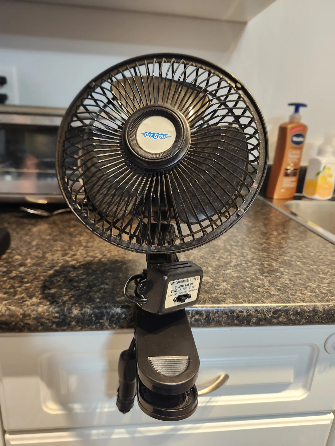 Clip-on Fan with 12V DC Controller