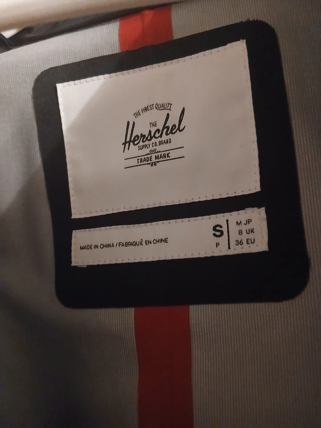 Herschel Supply Co. Black Rain Jacket Size S - photo 2