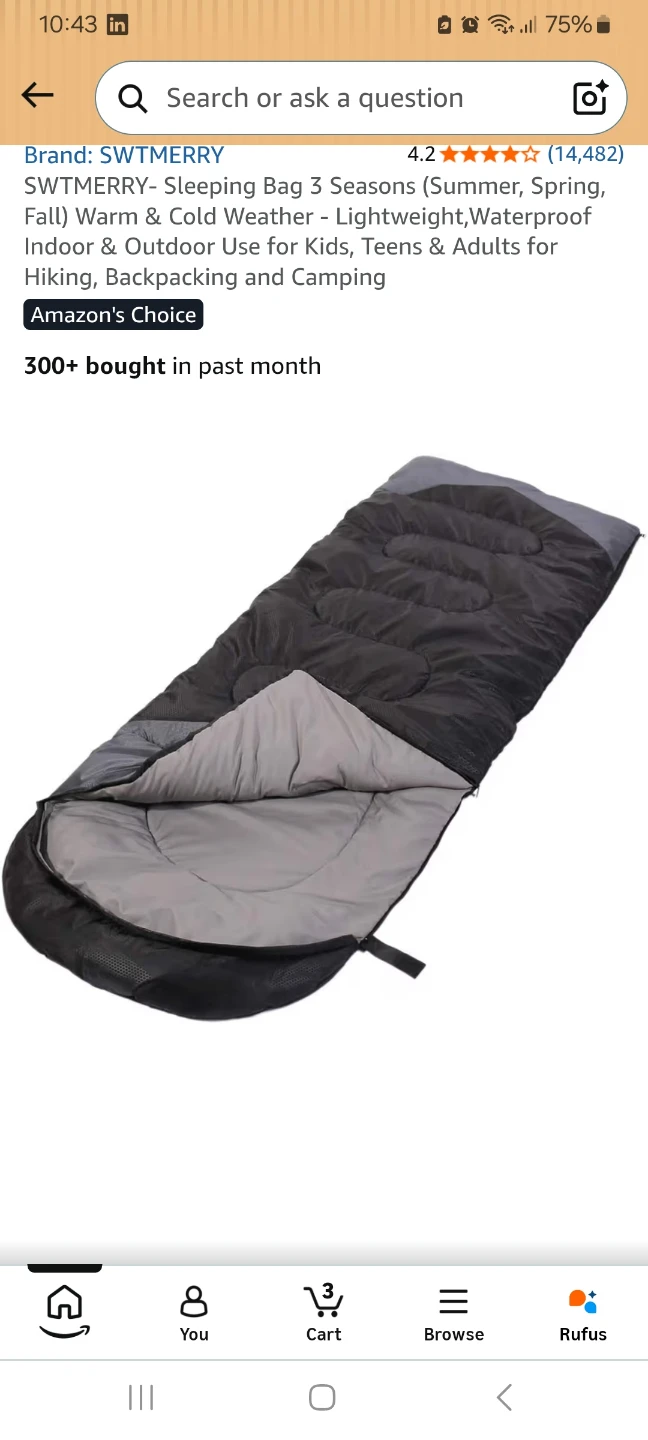 Sleeping bag - photo 3