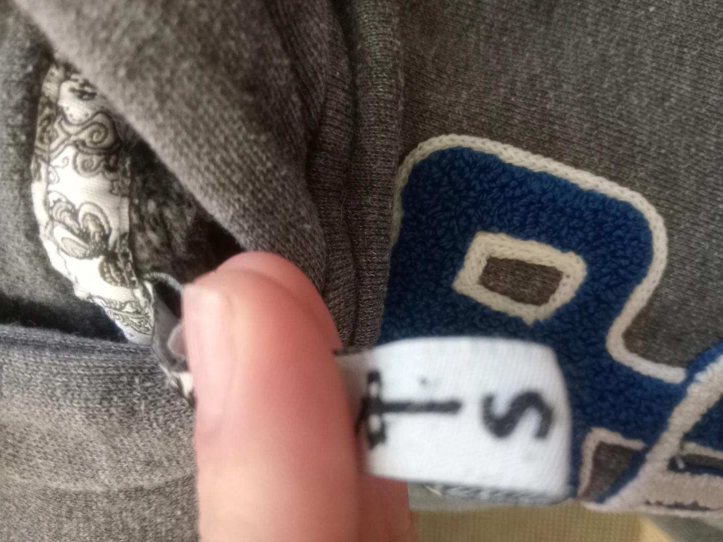 Grey Hooded Sweatshirt - RDS - photo 2
