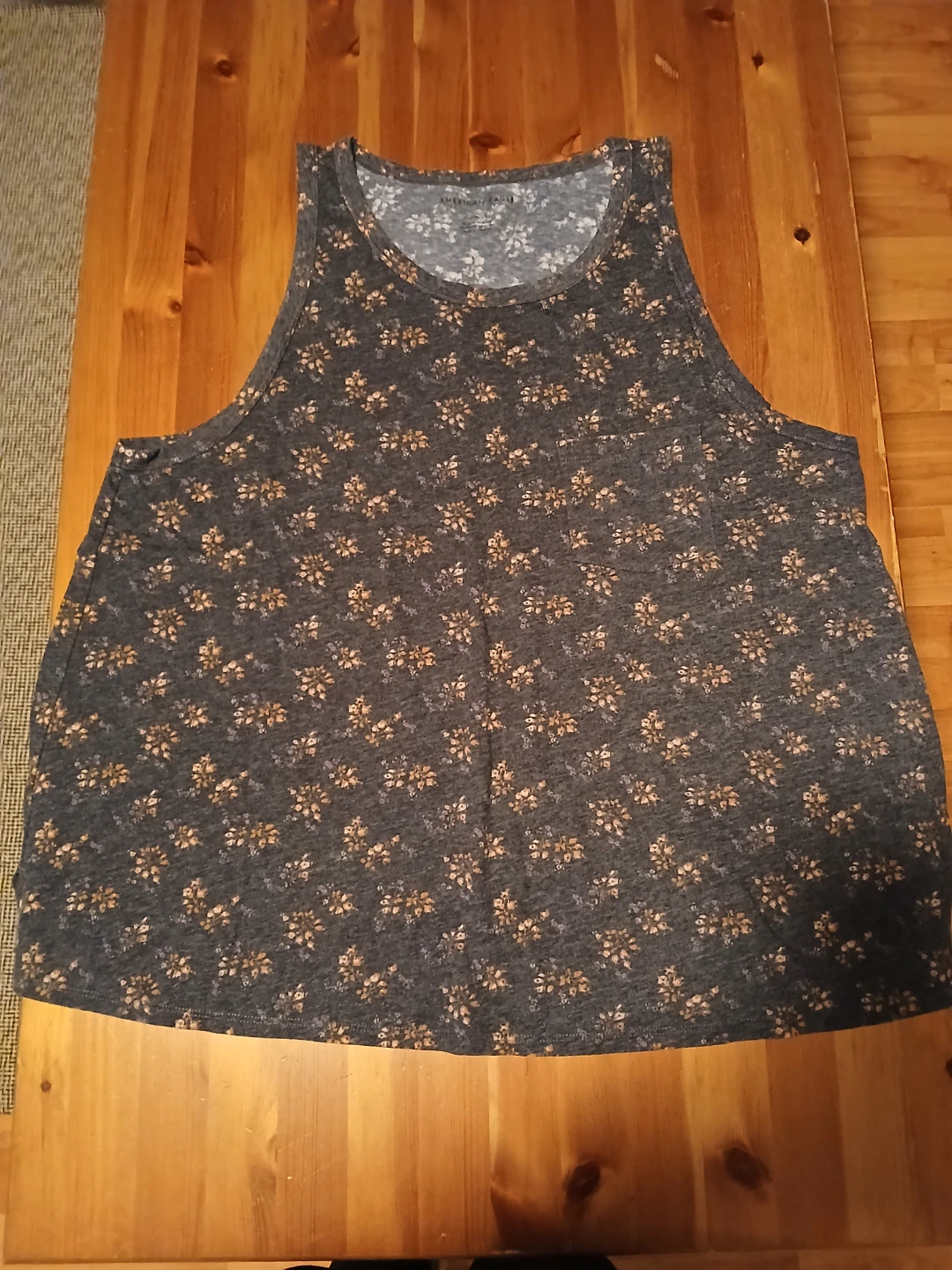 American Eagle Floral Tank Top XL