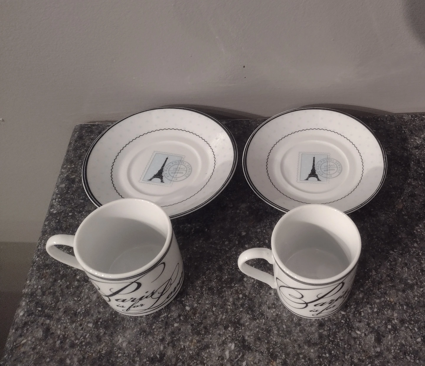 Paris is for Love Coffee Cup and Saucer Set - photo 2