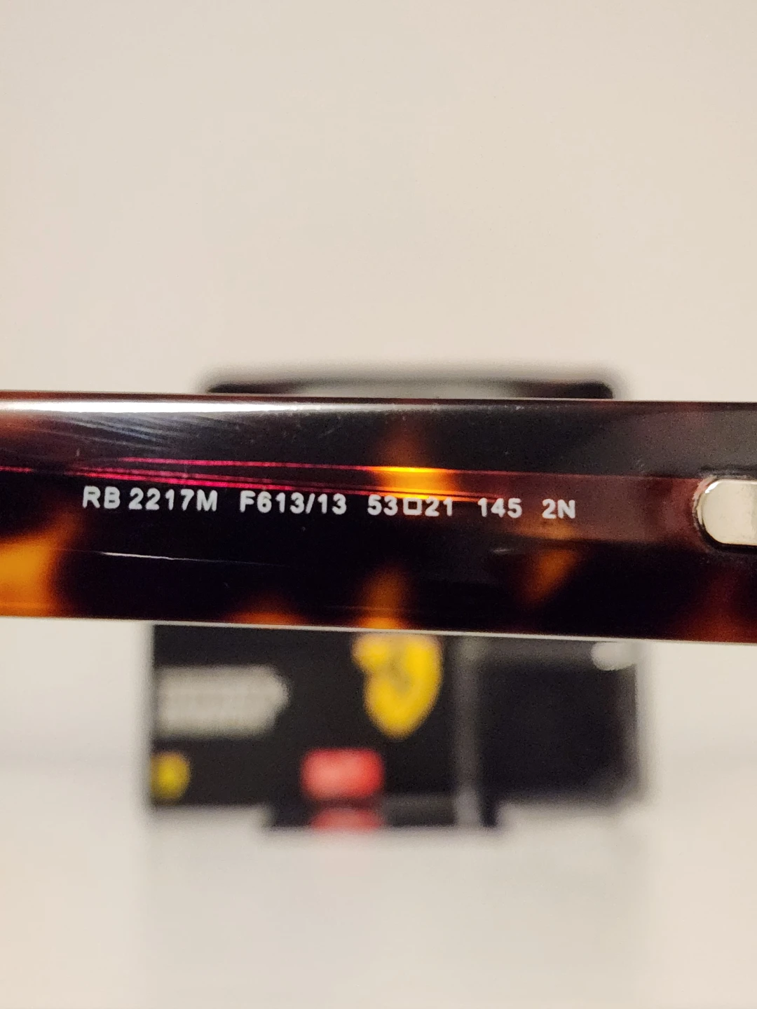 Ray-Ban Ferrari RB2217M Tortoise - photo 4