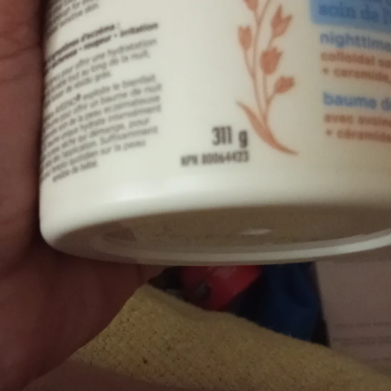 Aveeno Baby Eczema Care Nighttime Balm - 311g - photo 2