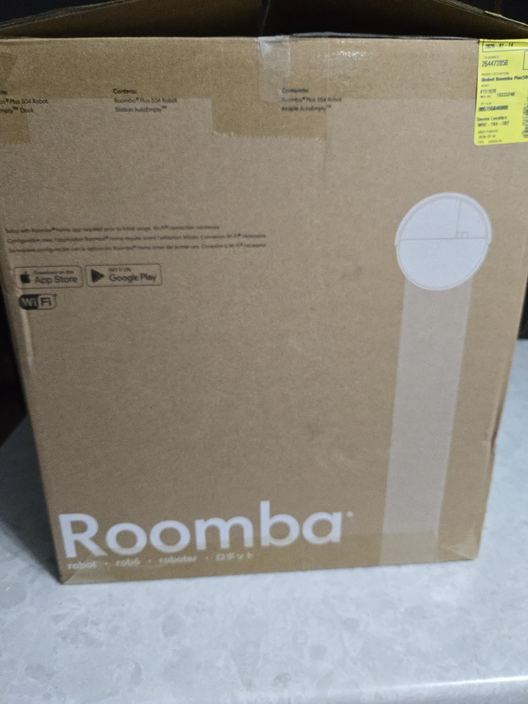 [Price Drop]Roomba Plus 504 Vac Robot + AutoEmpty Dock - photo 2