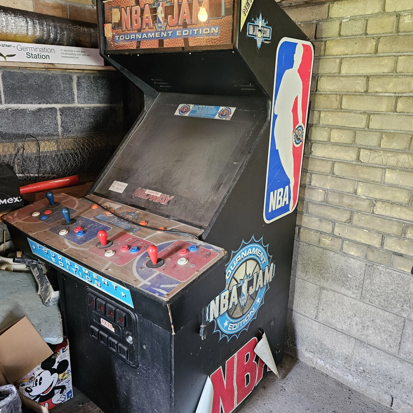 1994 NBA Jam Tournament Edition Arcade Game
