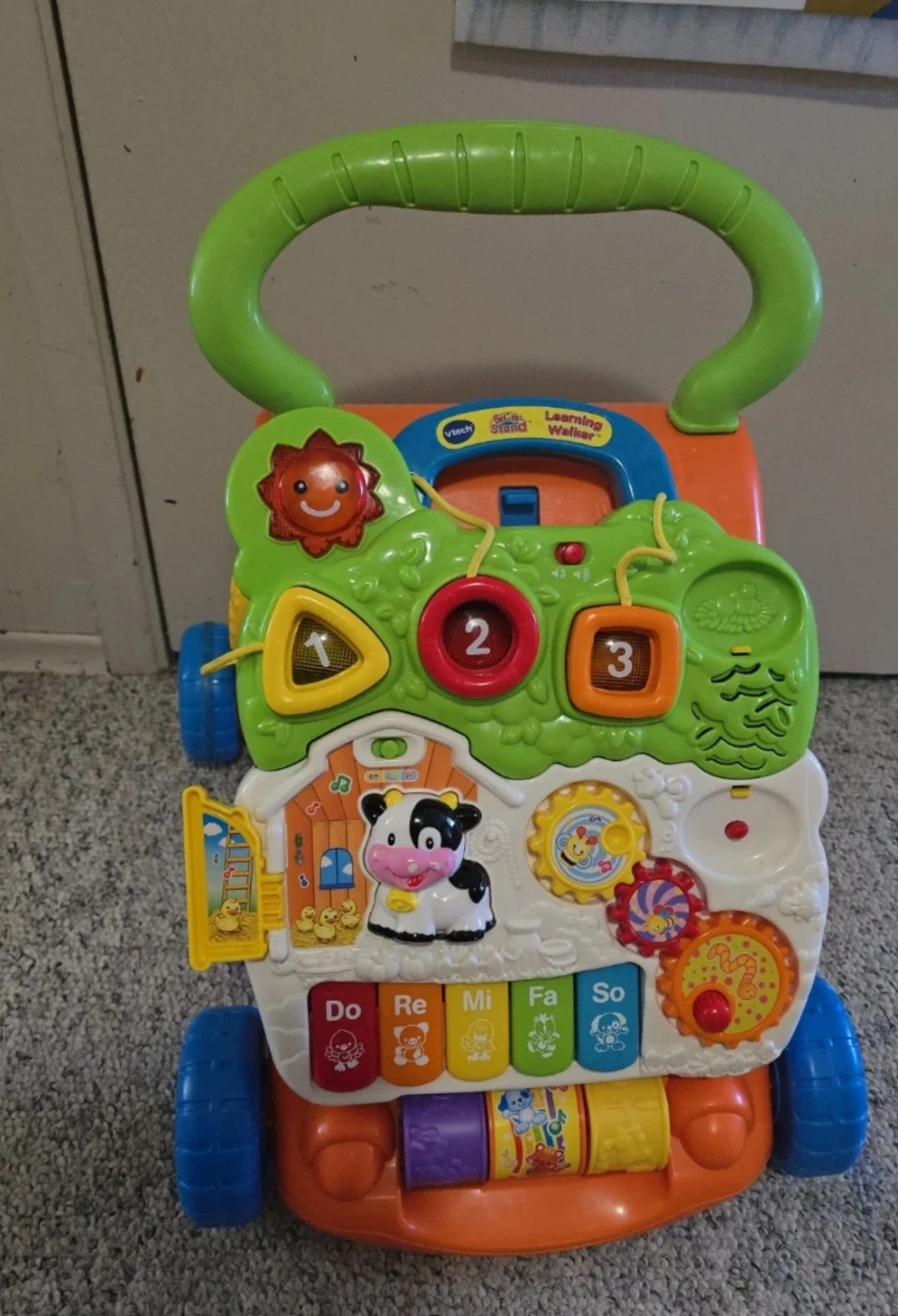 VTech 2-in-1 Laugh & Learn Learning Walker - photo 3