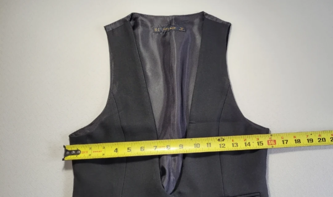 Zara Basic Black Vest - Women's Size S - photo 4