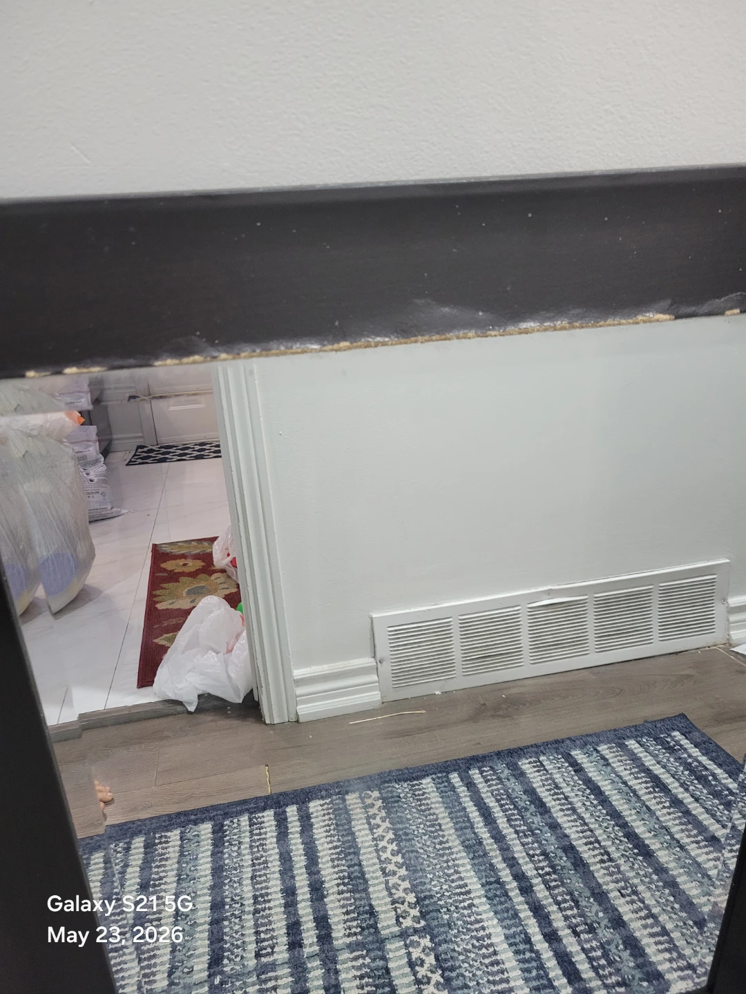 Black Framed Wall Mirror - photo 2