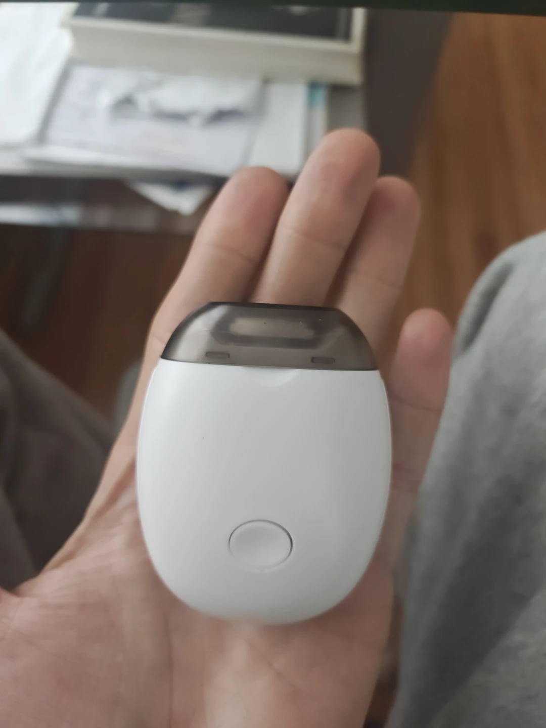 White Electric Nail Trimmer