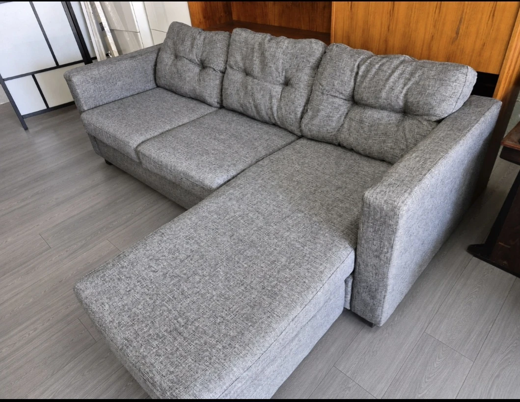 Grey Sectional Sofa - photo 3