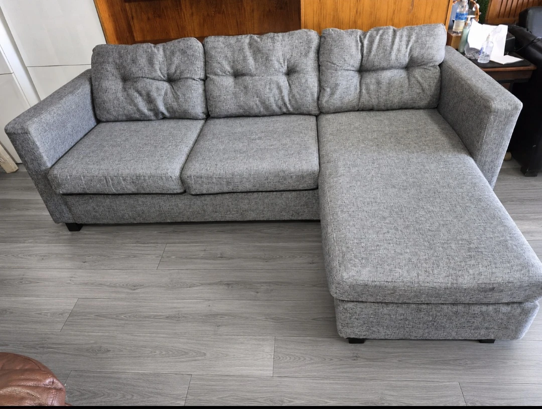 Grey Sectional Sofa - photo 4