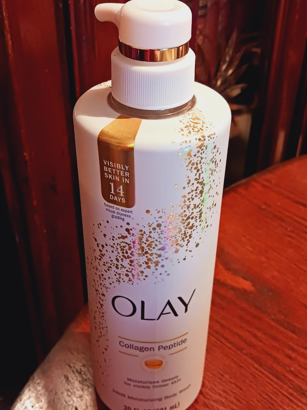 New !! Olay Collagen Peptide 24HR Moisturizing Body Wash