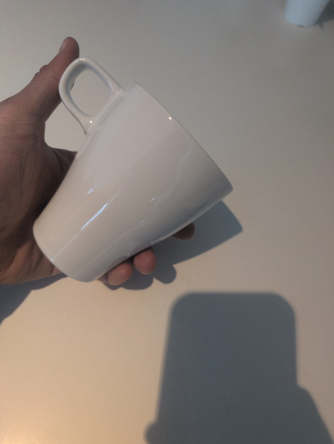 White Ceramic Mug