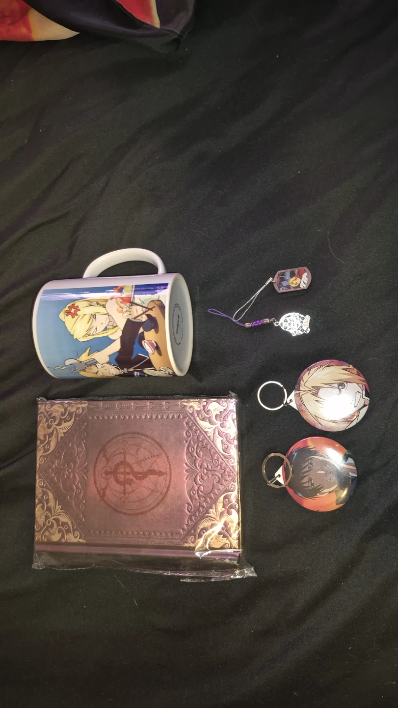 Fullmetal Alchemist Anime / Manga Mug and Accessories Set