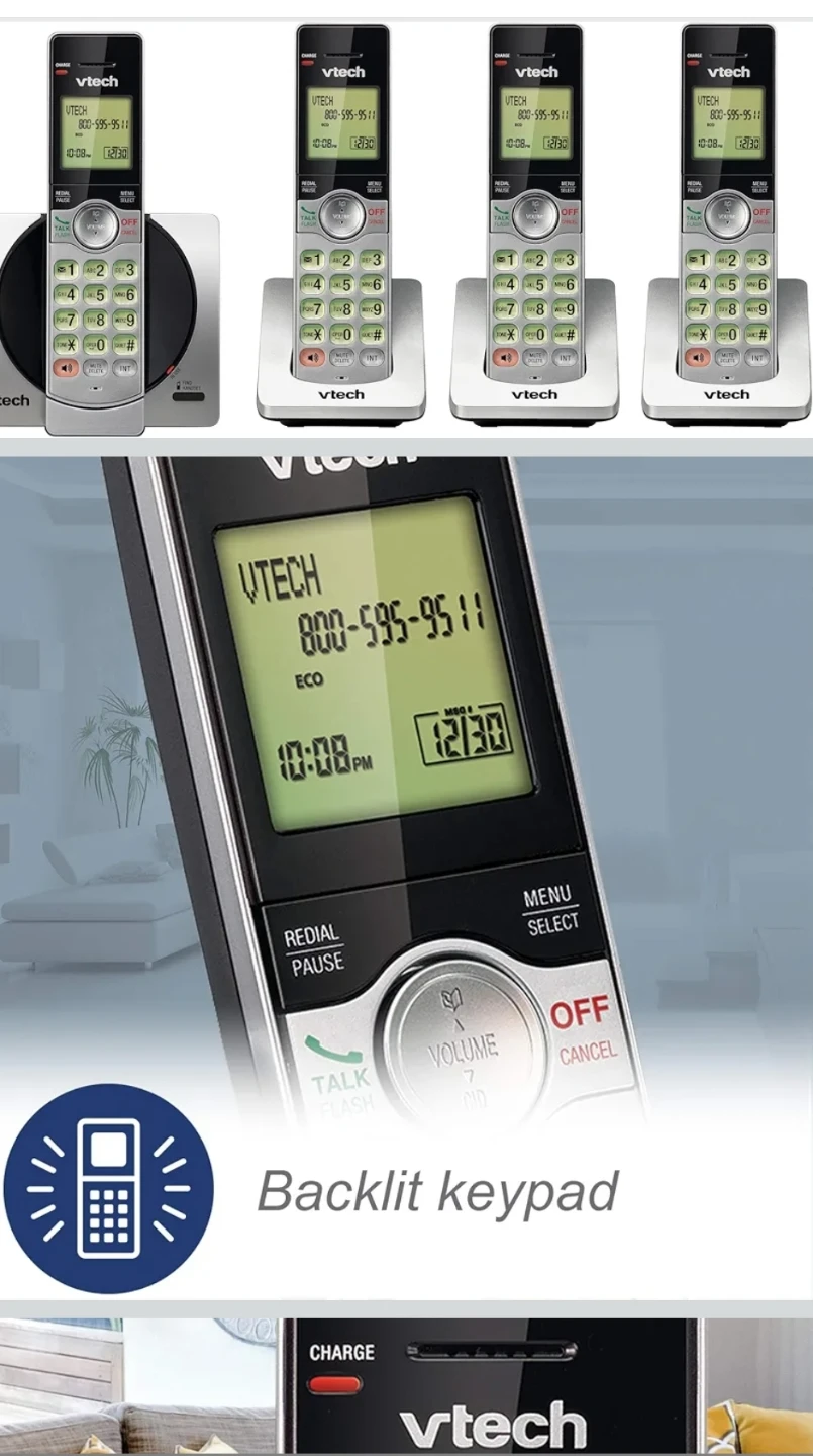 VTech Cordless and Corded Phone System - photo 5