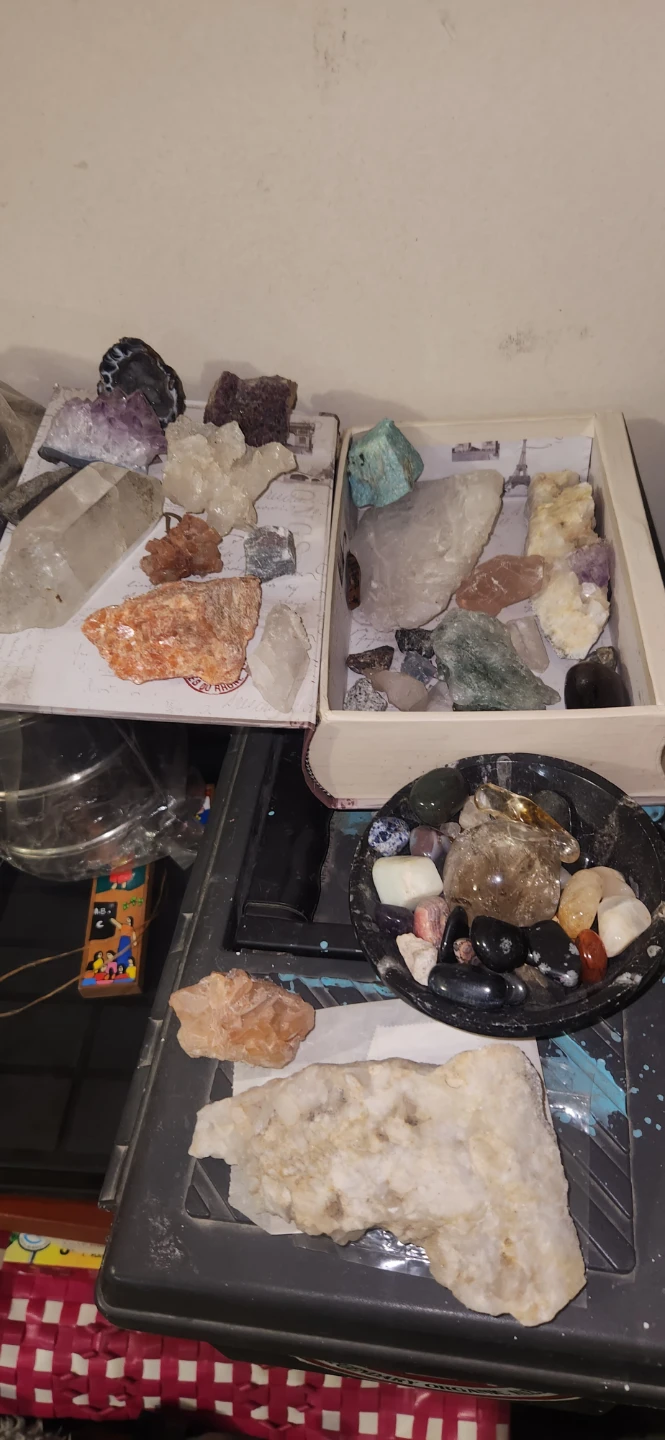 Assorted Crystal and Mineral Collection