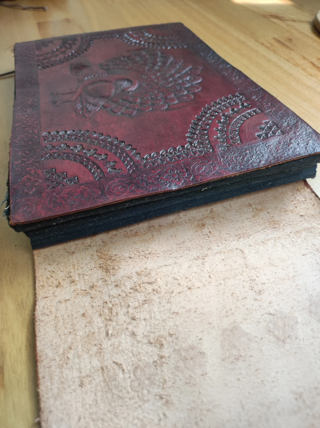 Embossed Leather Journal - photo 5