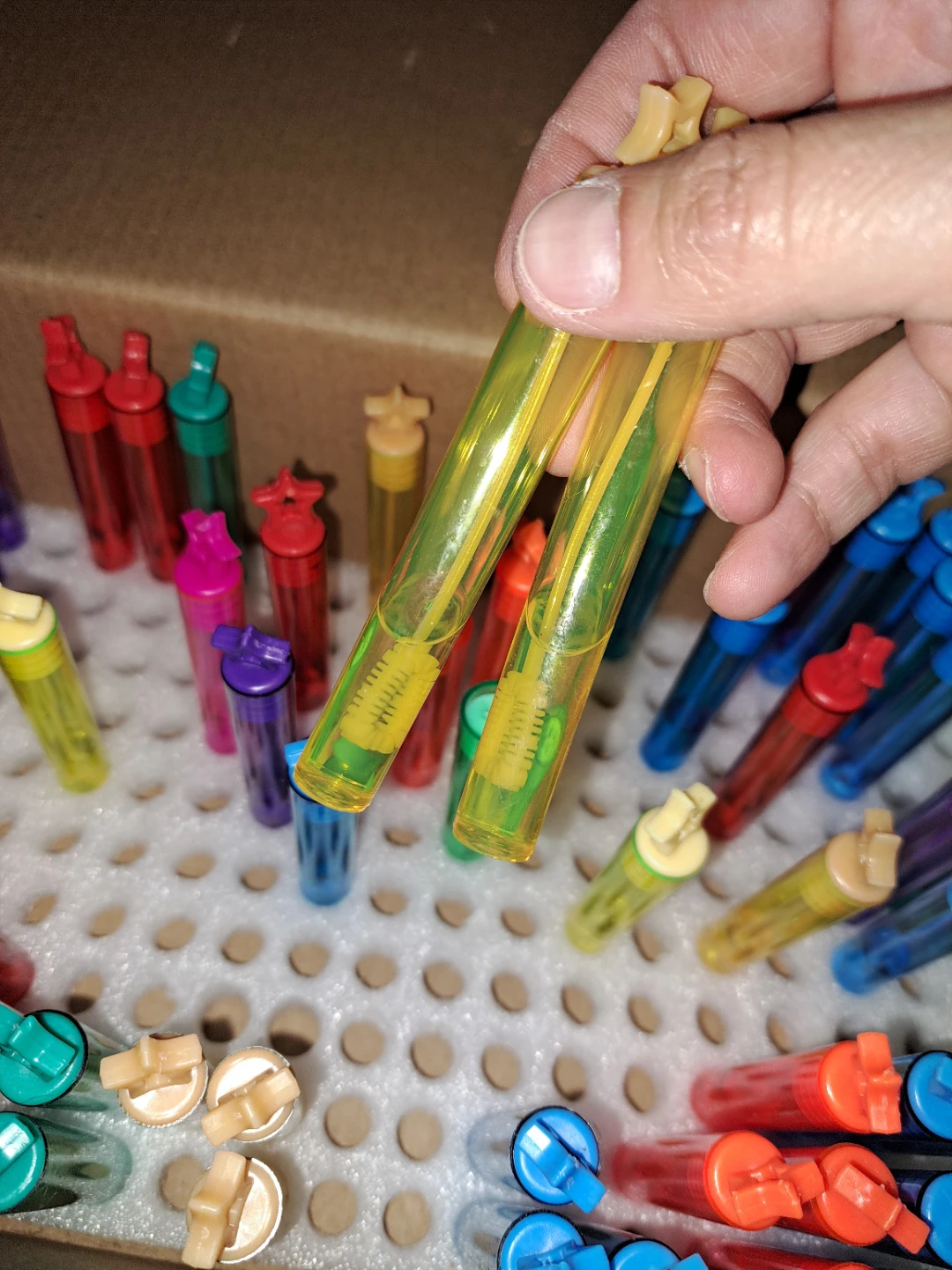 FREE mini bubble wands
