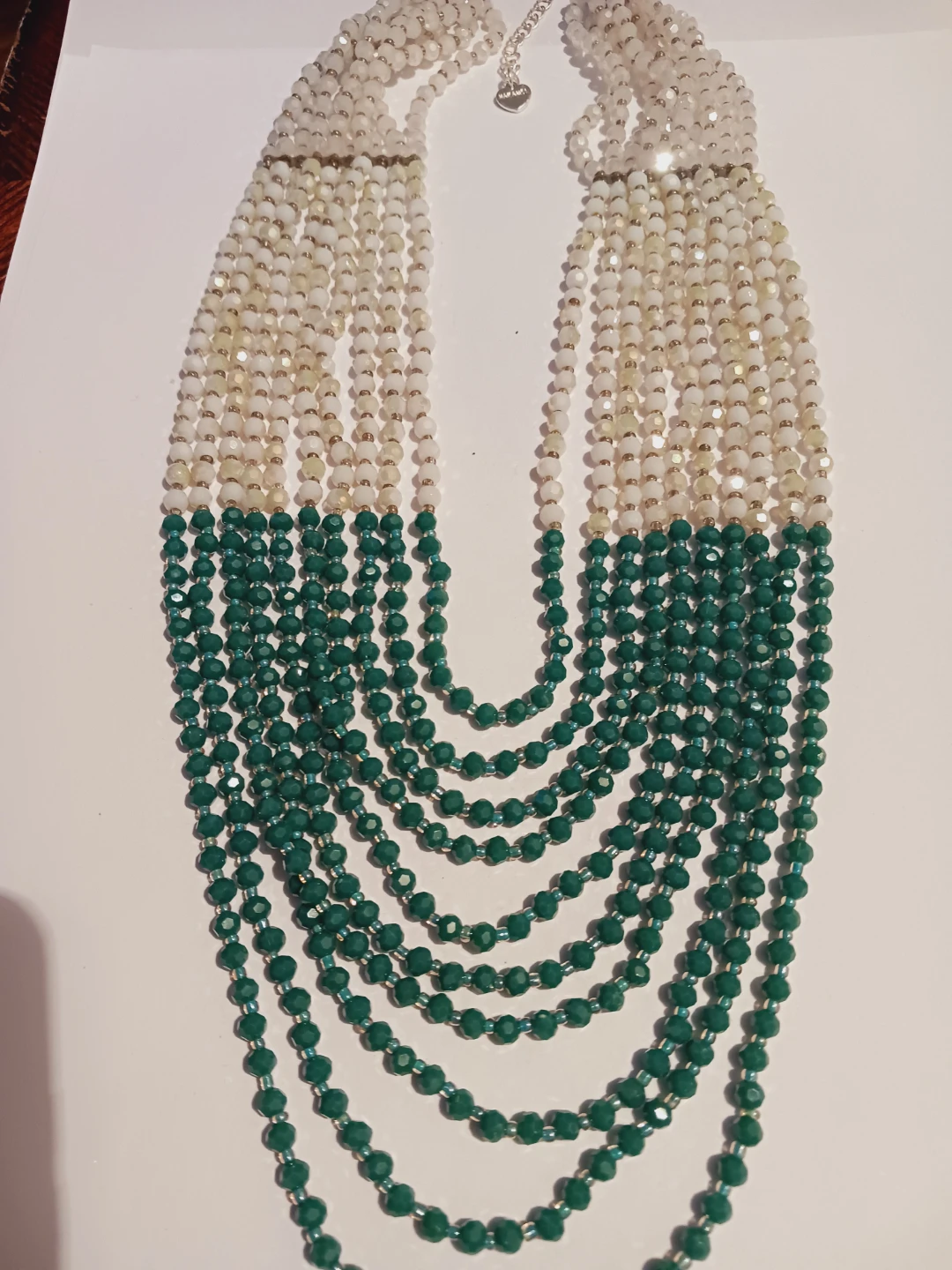 NAKAMOL Signed  Gorgeous Layered Statement Necklace - photo 2