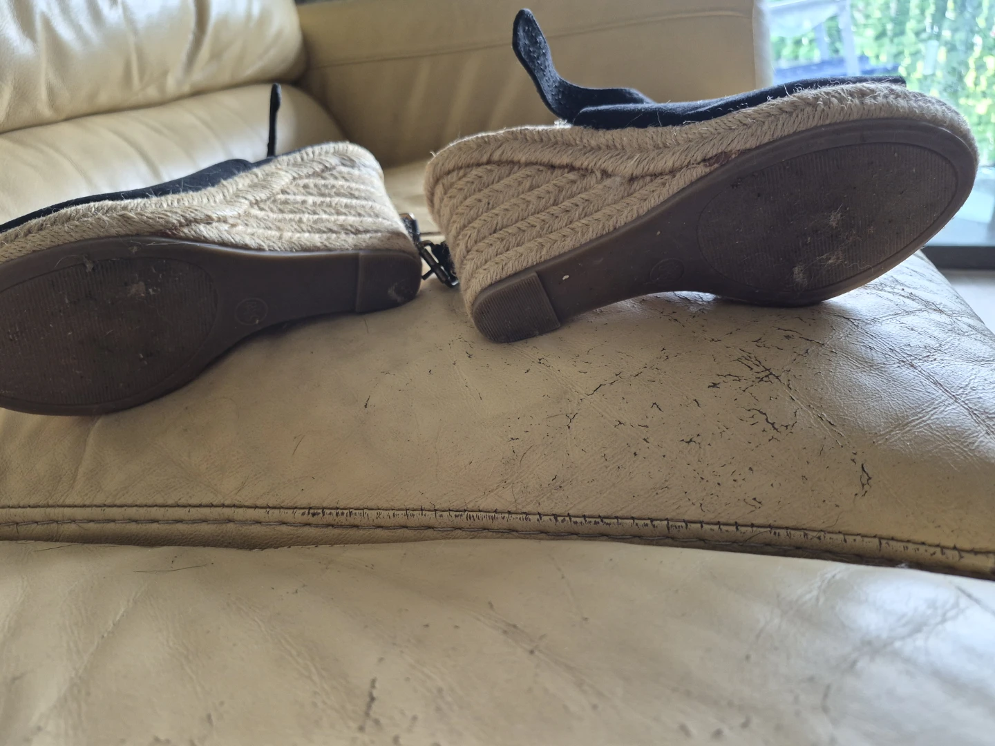 Universal Thread Black Wedge Espadrille Sandals - photo 3