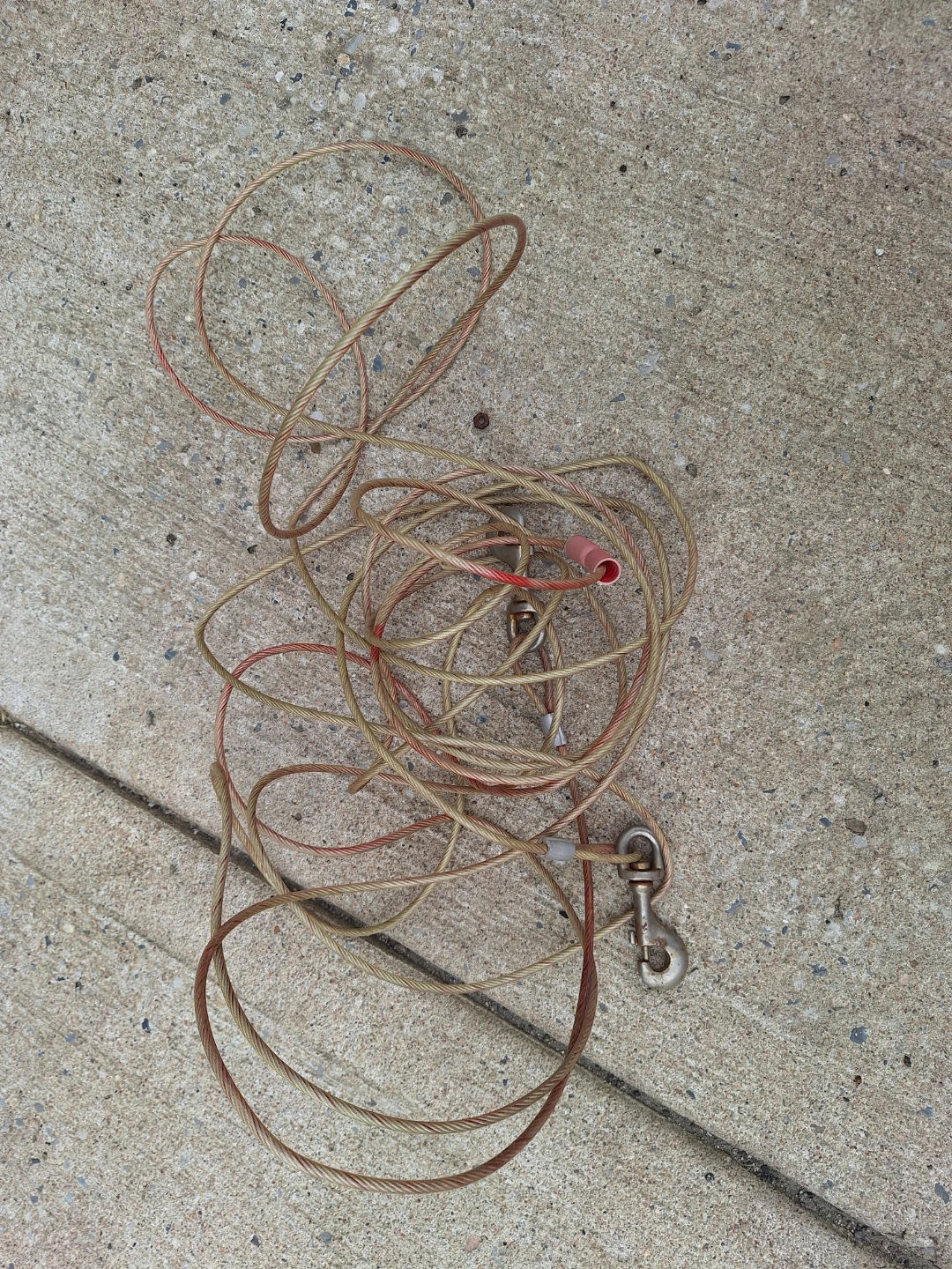 Tie Out Cable