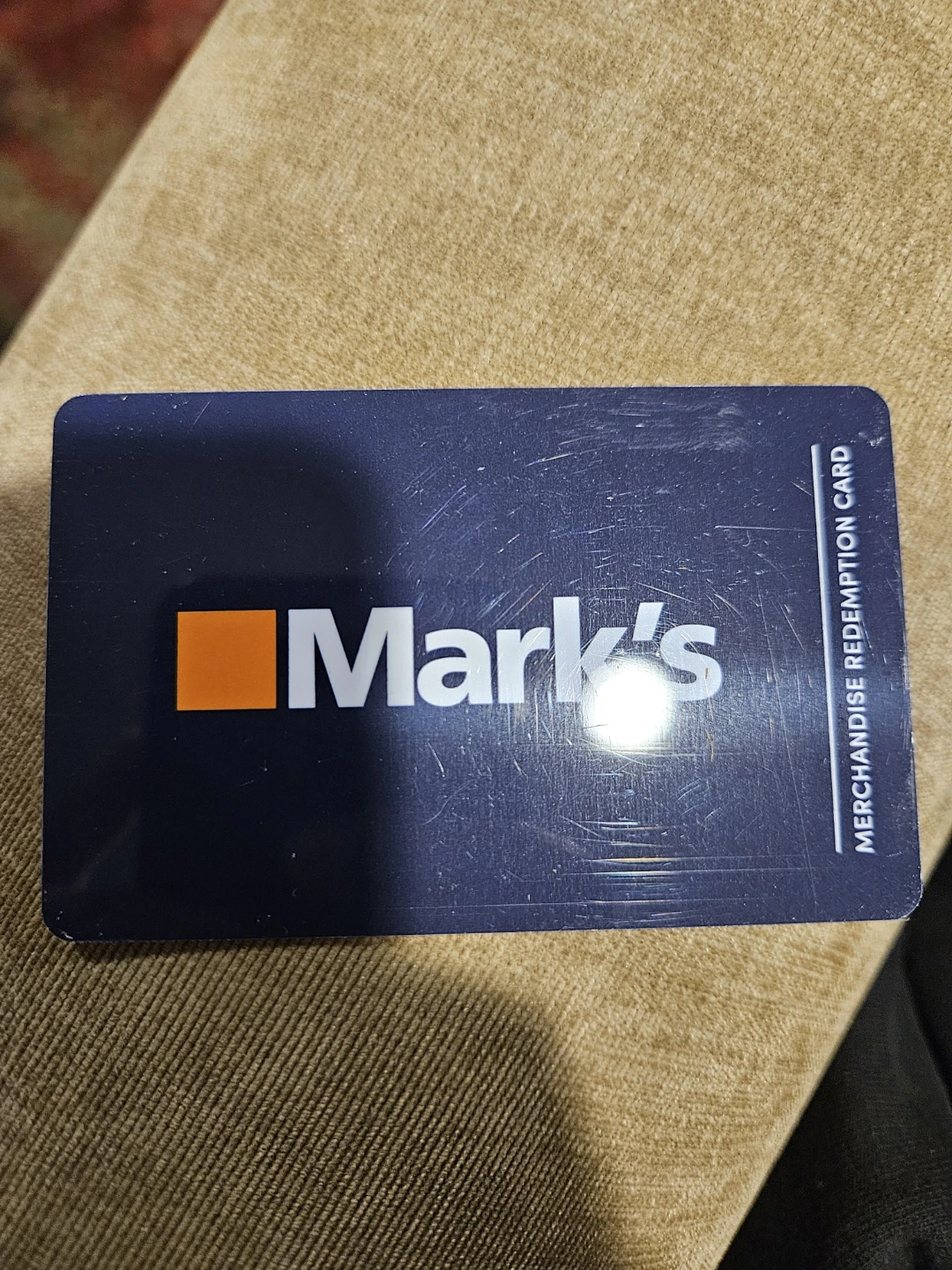 $136.23 Mark's gift card