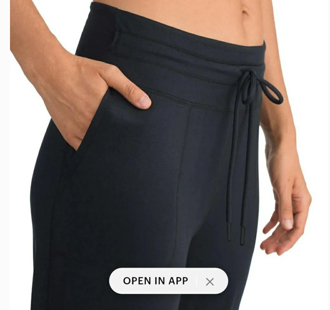 Brand New Lole Lounge Black Pants Size M - photo 2