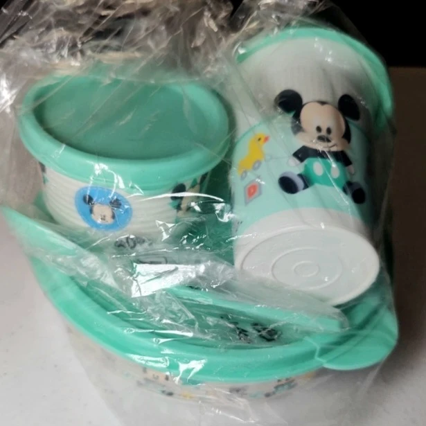 Tupperware Disney Mickey Mouse Baby Feeding Set - photo 4