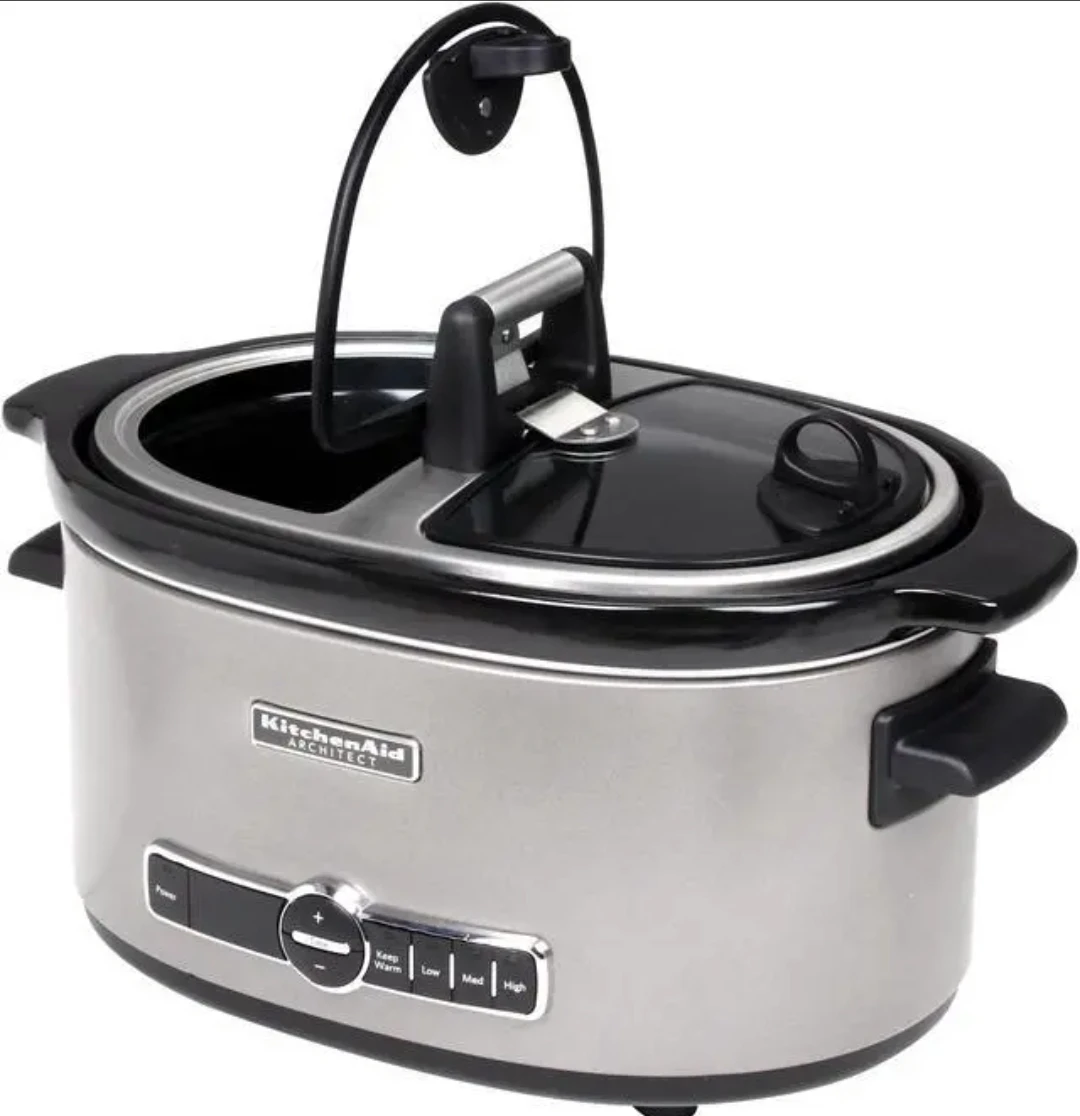 KitchenAid Slow Cooker with Easy Serve Glass Lid - photo 4