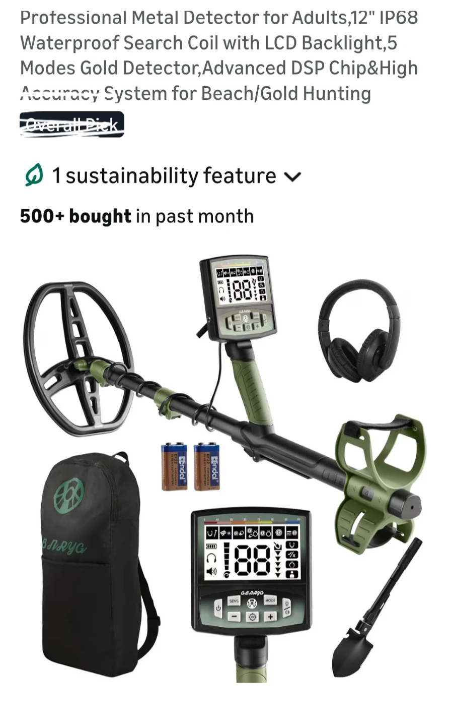 Professional Metal Detector for Adults