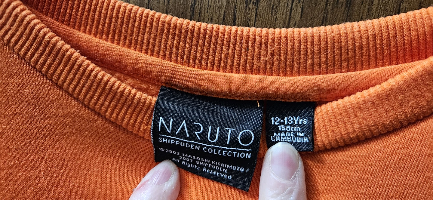 Naruto Shippuden Orange Crewneck Sweatshirt - photo 3